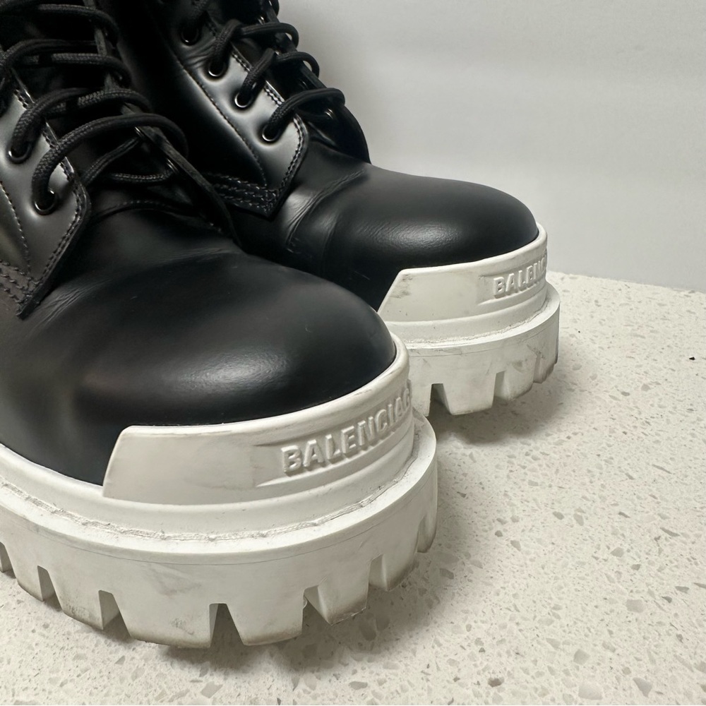 Balenciaga Strike Combat Boot Contrast 36.5 - Picture 8 of 9